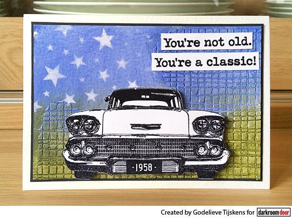 Darkroom Door Small Stencil - Starry Night - Crafty Divas