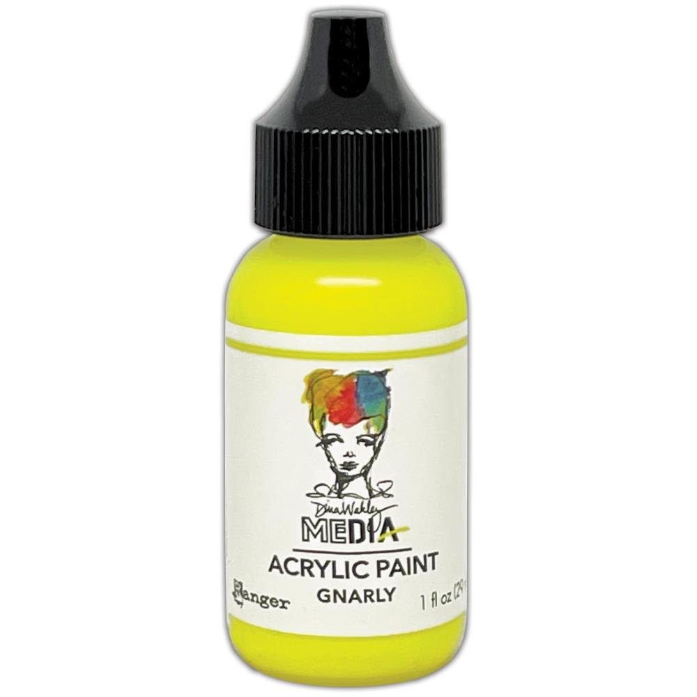 Dina Wakley Media Acrylic Paint - Gnarly - Crafty Divas