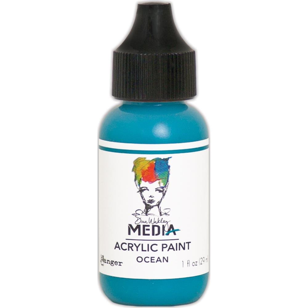 Dina Wakley Media Acrylic Paint - Ocean - Crafty Divas