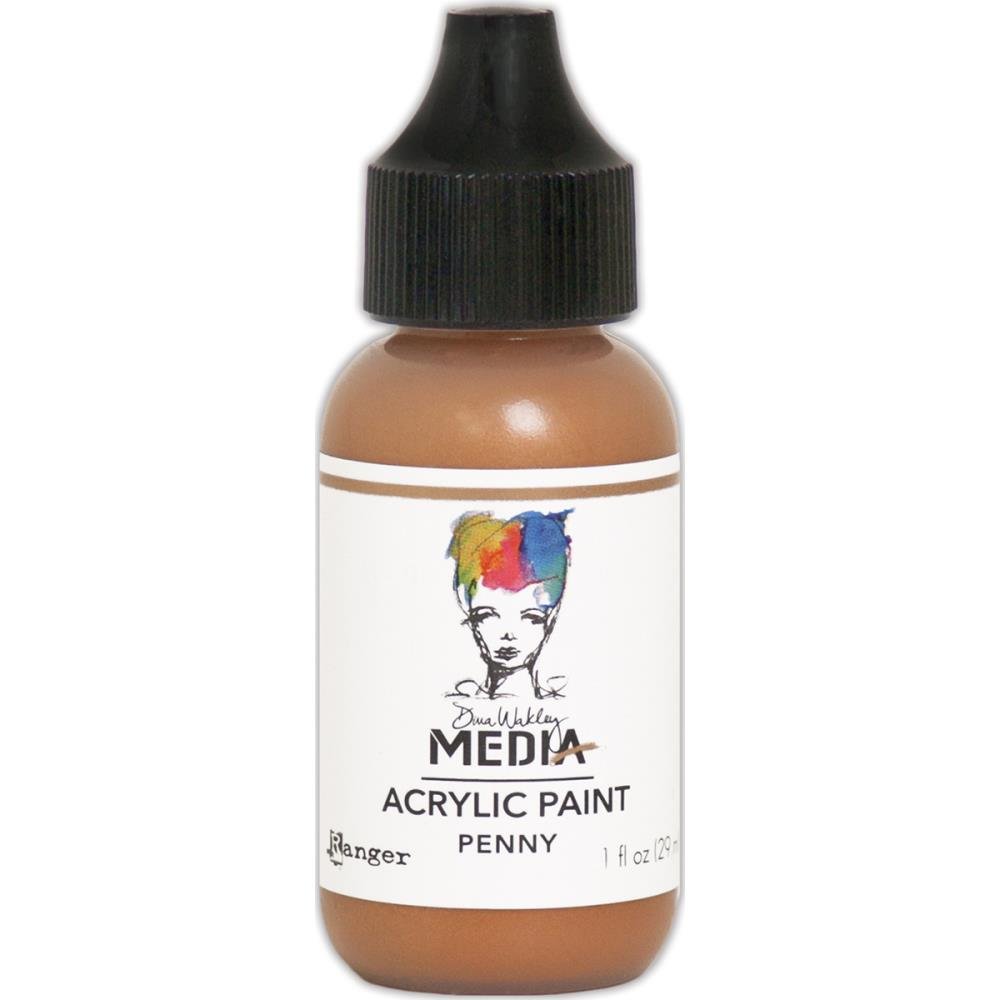 Dina Wakley Media Acrylic Paint - Penny - Crafty Divas