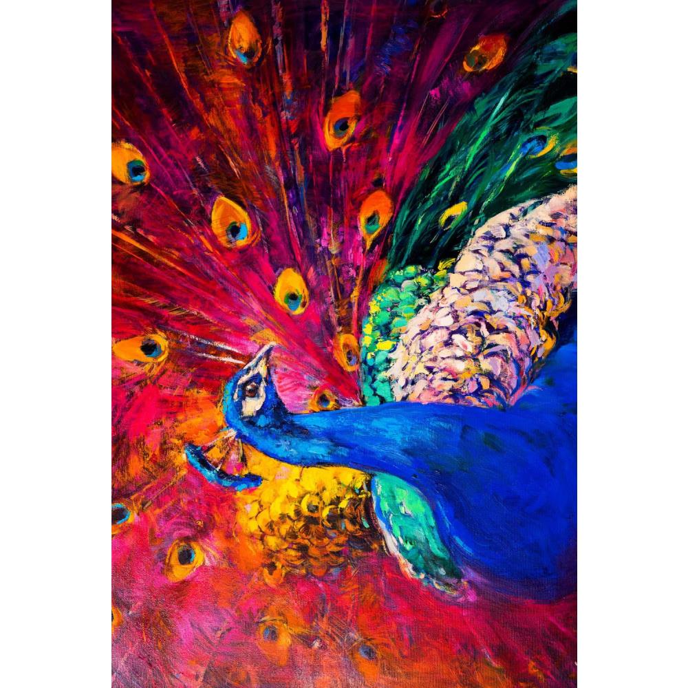 Dress My Craft Transfer Me Sheet A4 - Abstract Peacock - Crafty Divas