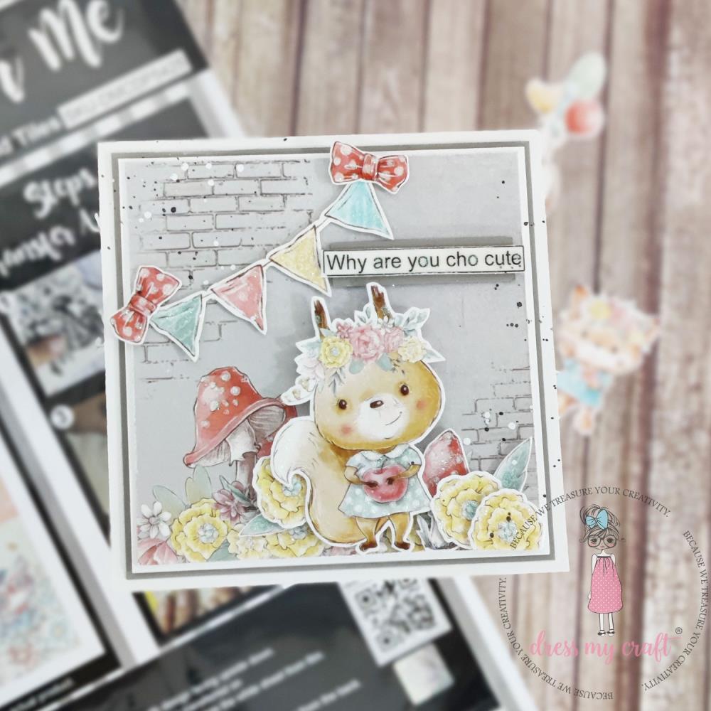 Dress My Craft Transfer Me Sheet A4 - Kidland Critters - Crafty Divas