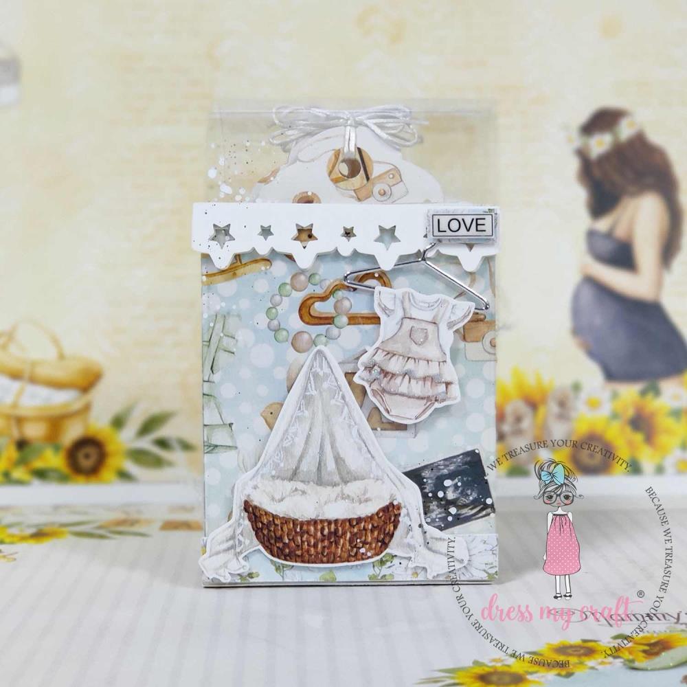 Dress My Craft Transfer Me Sheet A4 - Mom To Be #1 - Crafty Divas