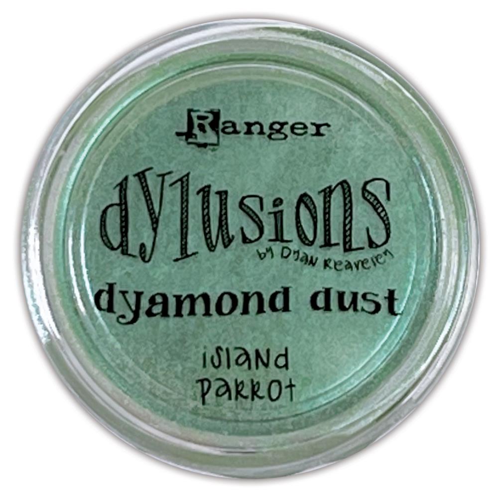 Dyan Reaveley Dylusions Dyamond Dust - Island Parrot - Crafty Divas