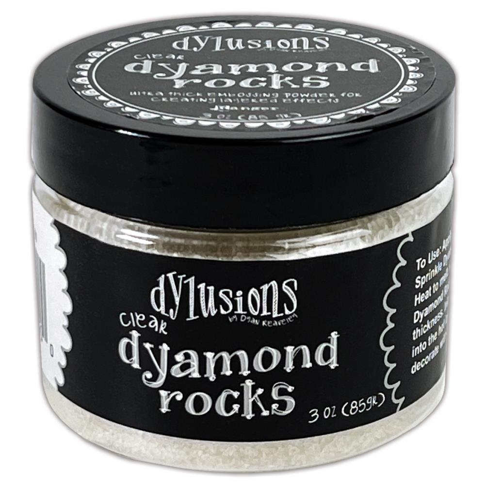 Dyan Reaveley Dylusions Dyamond Rocks - Clear - Crafty Divas