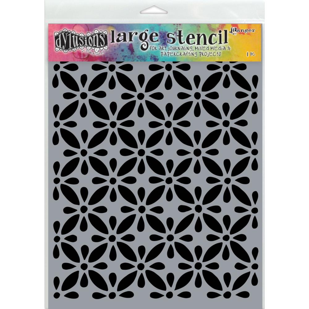 Dyan Reaveley's Dylusions Stencils 9 x 12 - Quilts - Crafty Divas