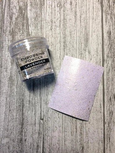 Embossing Speckle Powder - Lavender - Crafty Divas