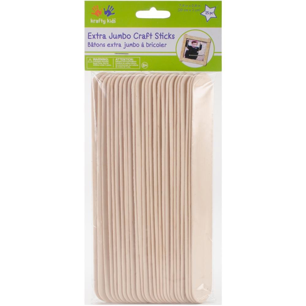 Extra Jumbo Craft Sticks - Crafty Divas