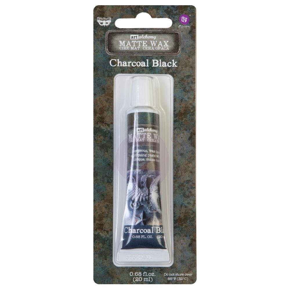 Finnabair Art Alchemy Matte Wax - Charcoal Black - Crafty Divas