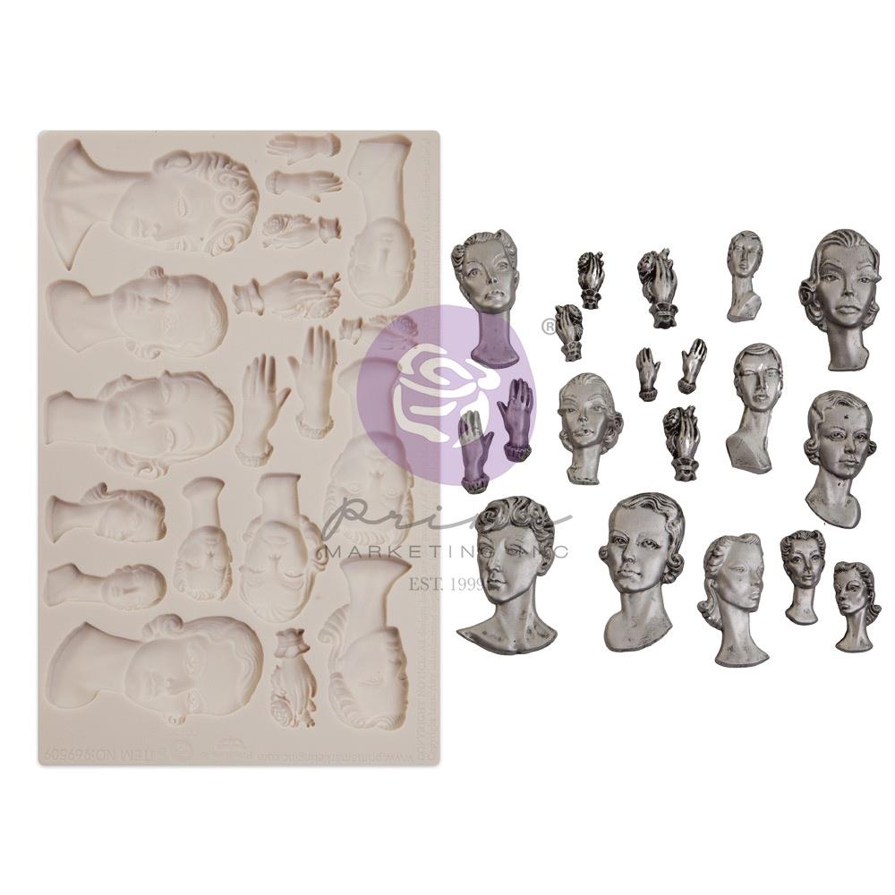 Finnabair Decor Moulds - Fashion Icons - Crafty Divas
