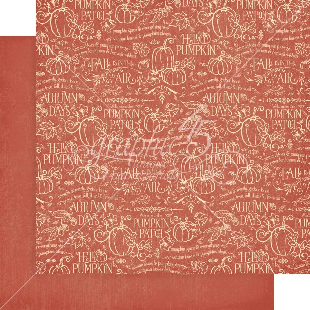 Graphic 45 - Patterns & Solids Double-Sided Paper Pad 12X12 - Hello Pumpkin - Crafty Divas