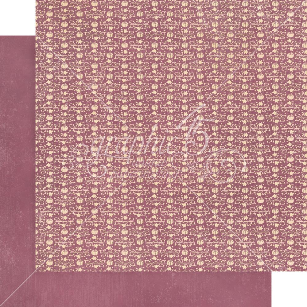 Graphic 45 - Patterns & Solids Double-Sided Paper Pad 12X12 - Hello Pumpkin - Crafty Divas